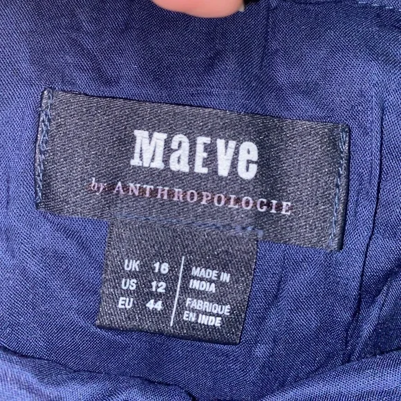 Anthropologie Maeve embroidered short skirt NWT gorgeous boho style, size 12 - Picture 4 of 9